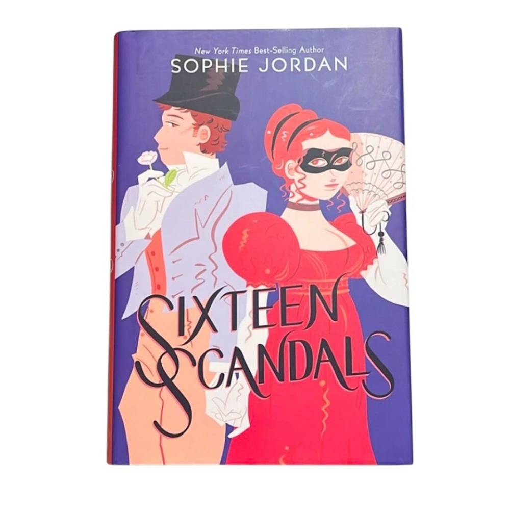 Sixteen Scandals Hardcover Book by Sophie Jordan
